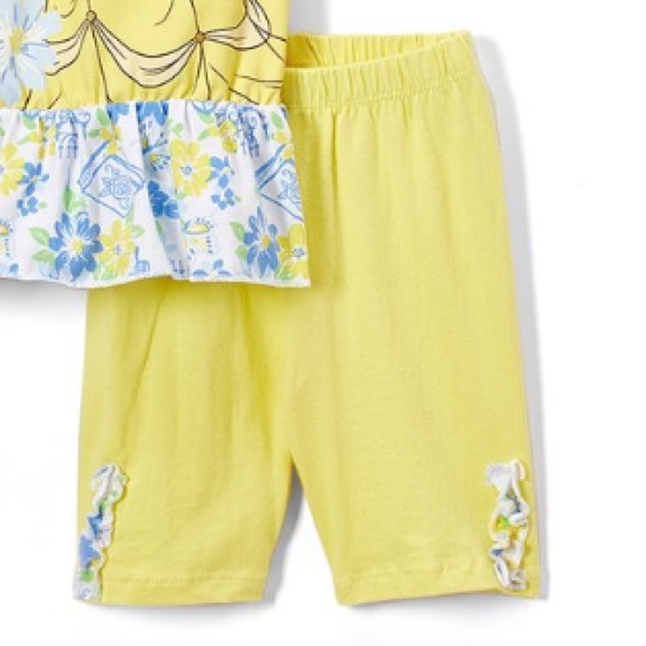 Disney Princess Belle Yoke Top & Yellow Pants - Picture 3 of 4